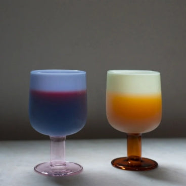 Two Tone Wine Glass
