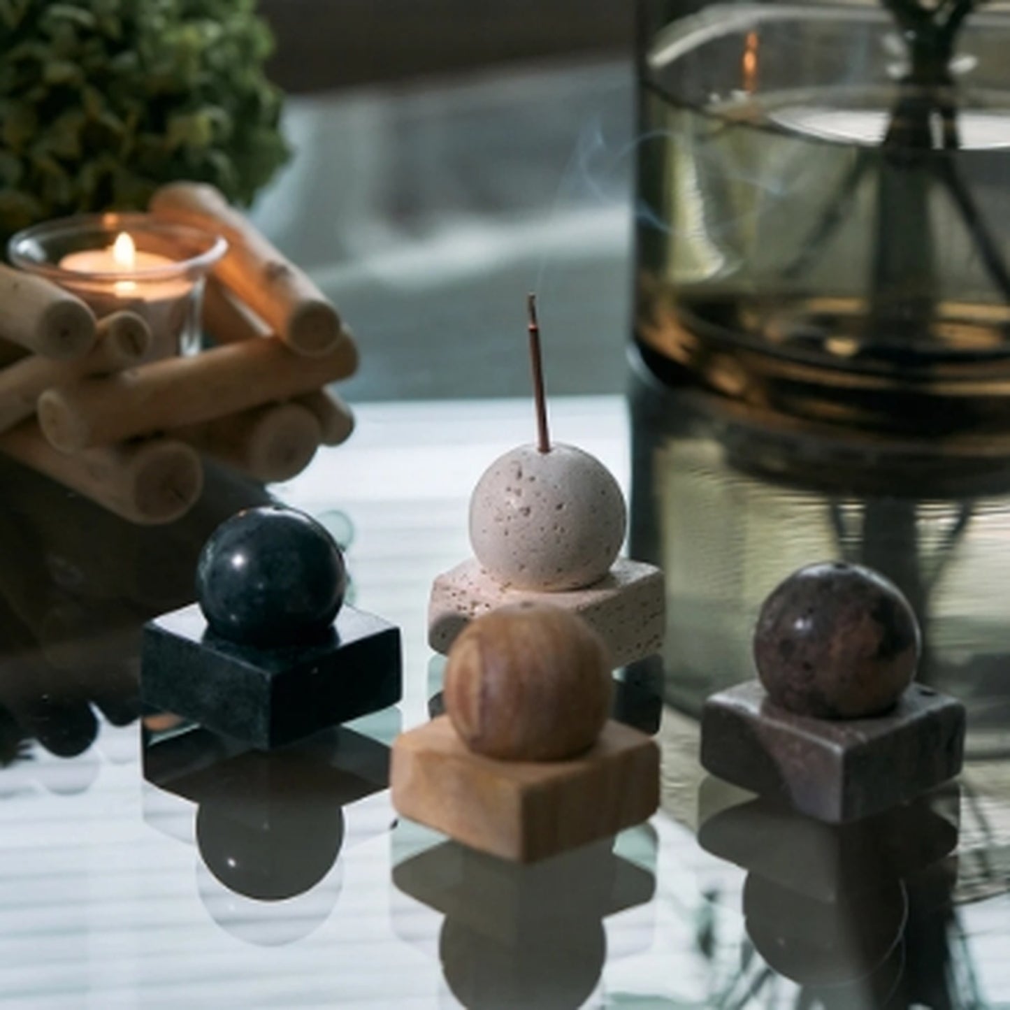 STONE Incense Holder