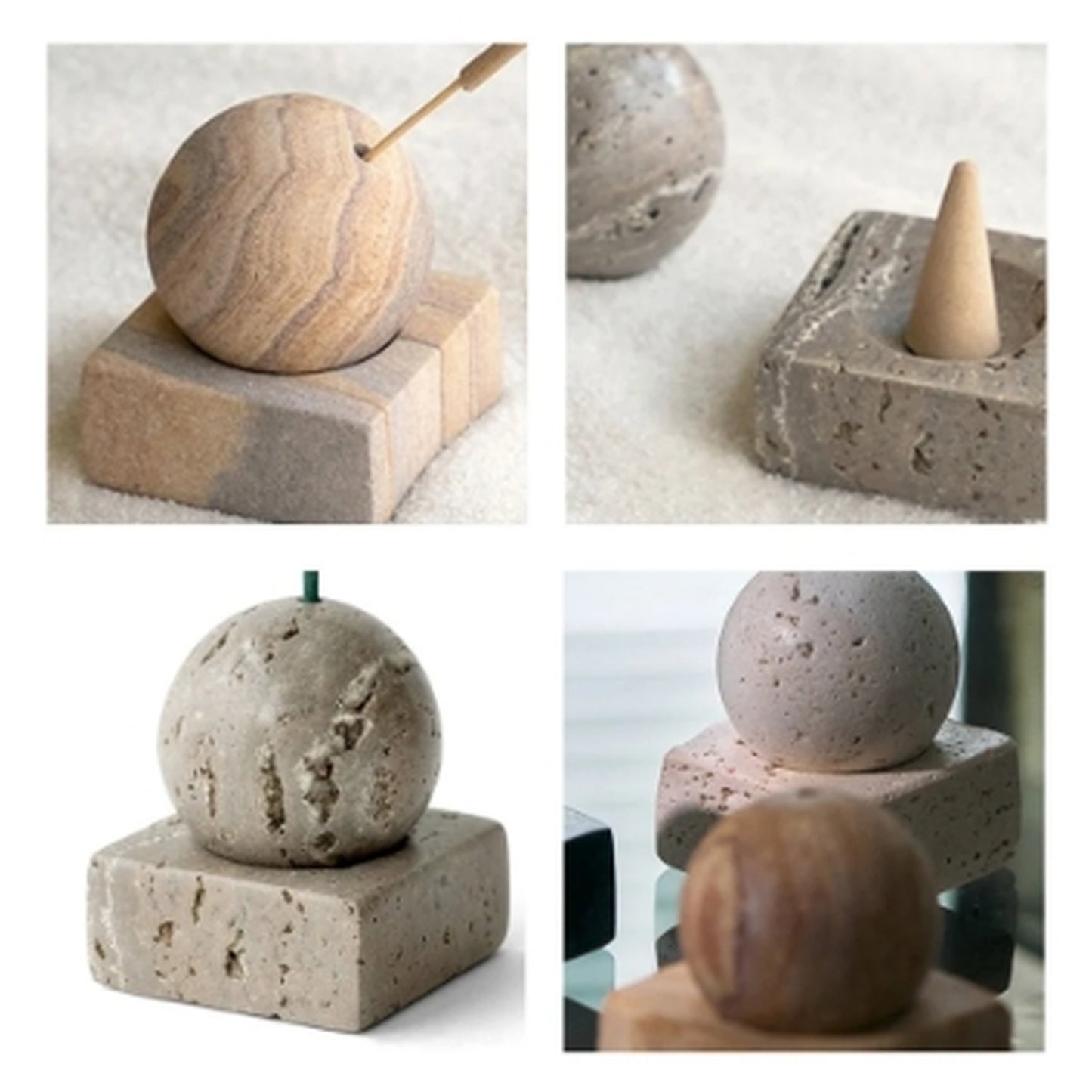 STONE Incense Holder