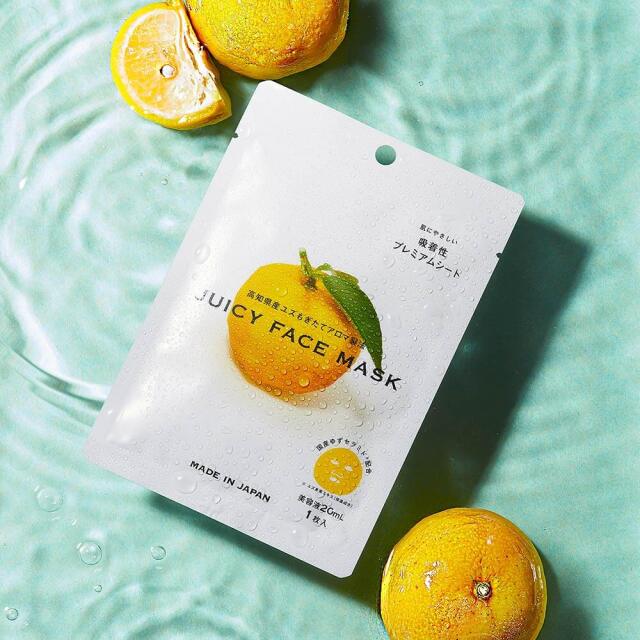 Japanese Kochi Yuzu Juicy Face Mask 20ml
