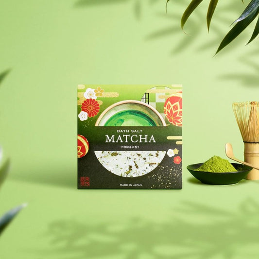 Japanese Matcha Leaf Bath Salt 40g